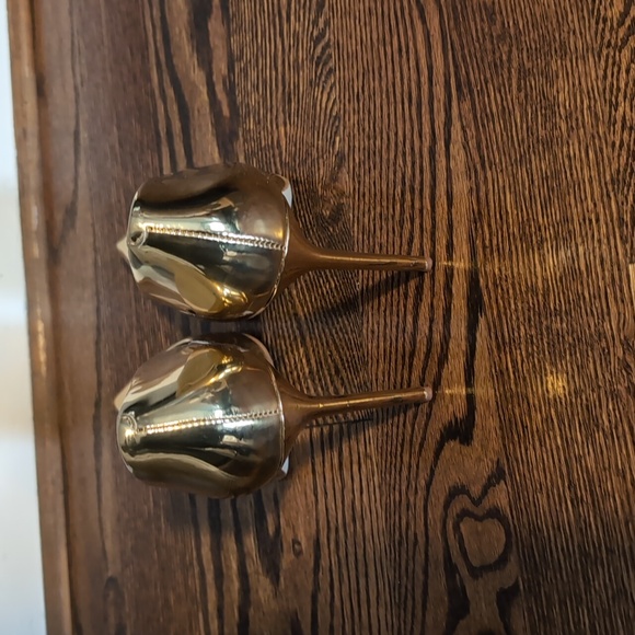 Gold Steve Madden Pumps size 10 - Picture 3 of 3